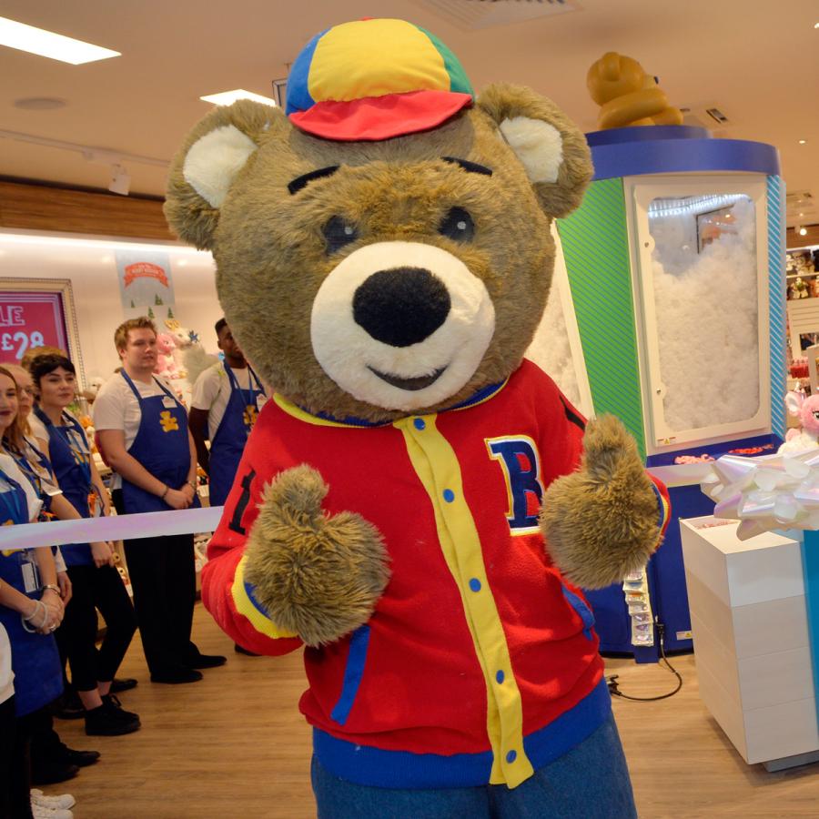 Create your own soft toy or host a children's party at Build A Bear Workshop, Bluewater.