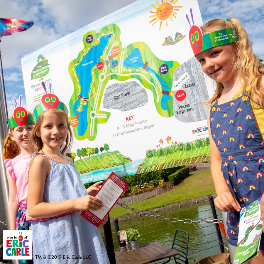 Bluewater’s Nature Trail welcomes The Very Hungry Caterpillar Bluewater Kent